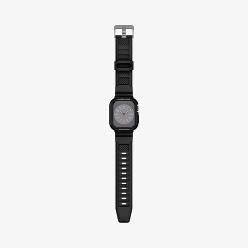 ACS05460 - Apple Watch Series (Apple Watch (49mm)) in matte black showing the front